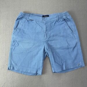 Mr Marvis Marvericks Shorts Men's Large 31x8 Blue Fo-19706 100% Cotton